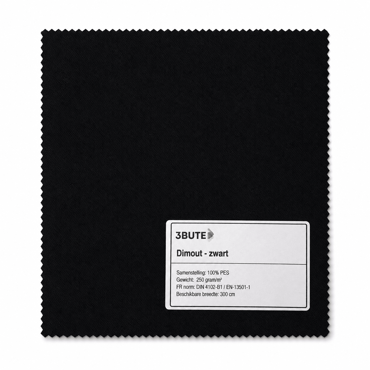 Sample · Dimout - Zwart - sample - 3BUTE