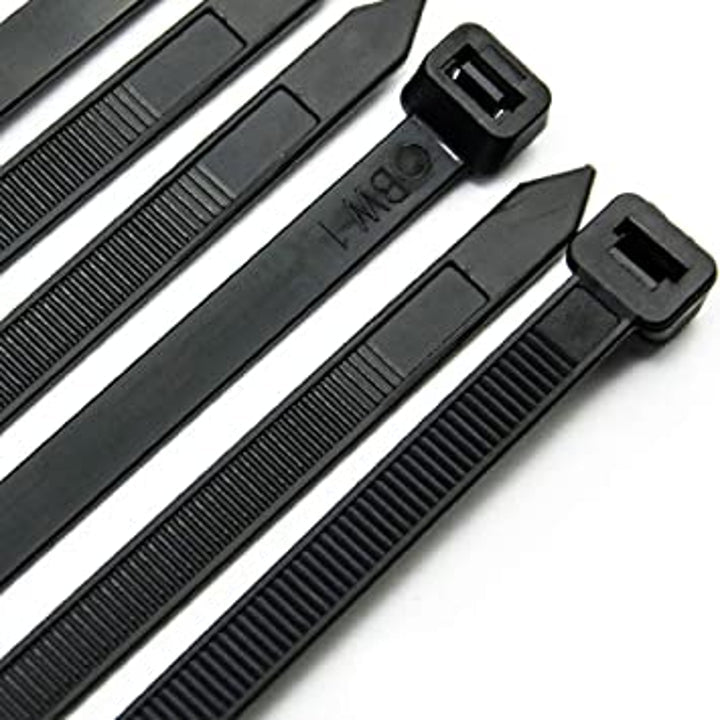 Kabelbinder 300 x 3,6 mm · zwart (100 stuks) - Kabelbinders - 3BUTE